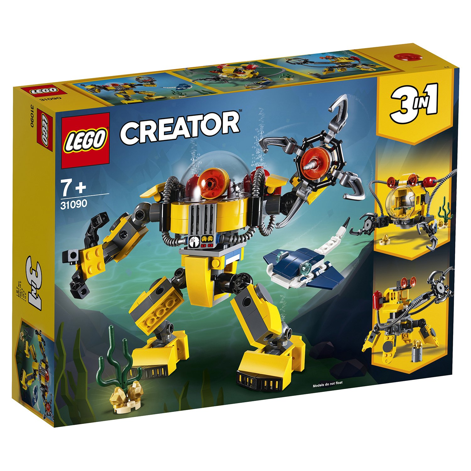 Lego Creator 31090 Робот для подводных исследований