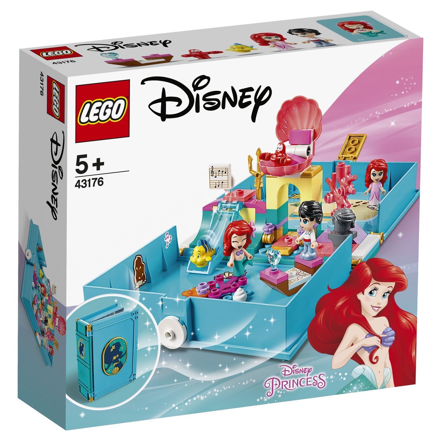 Lego Disney Princess 43176 Книга приключений Ариэль
