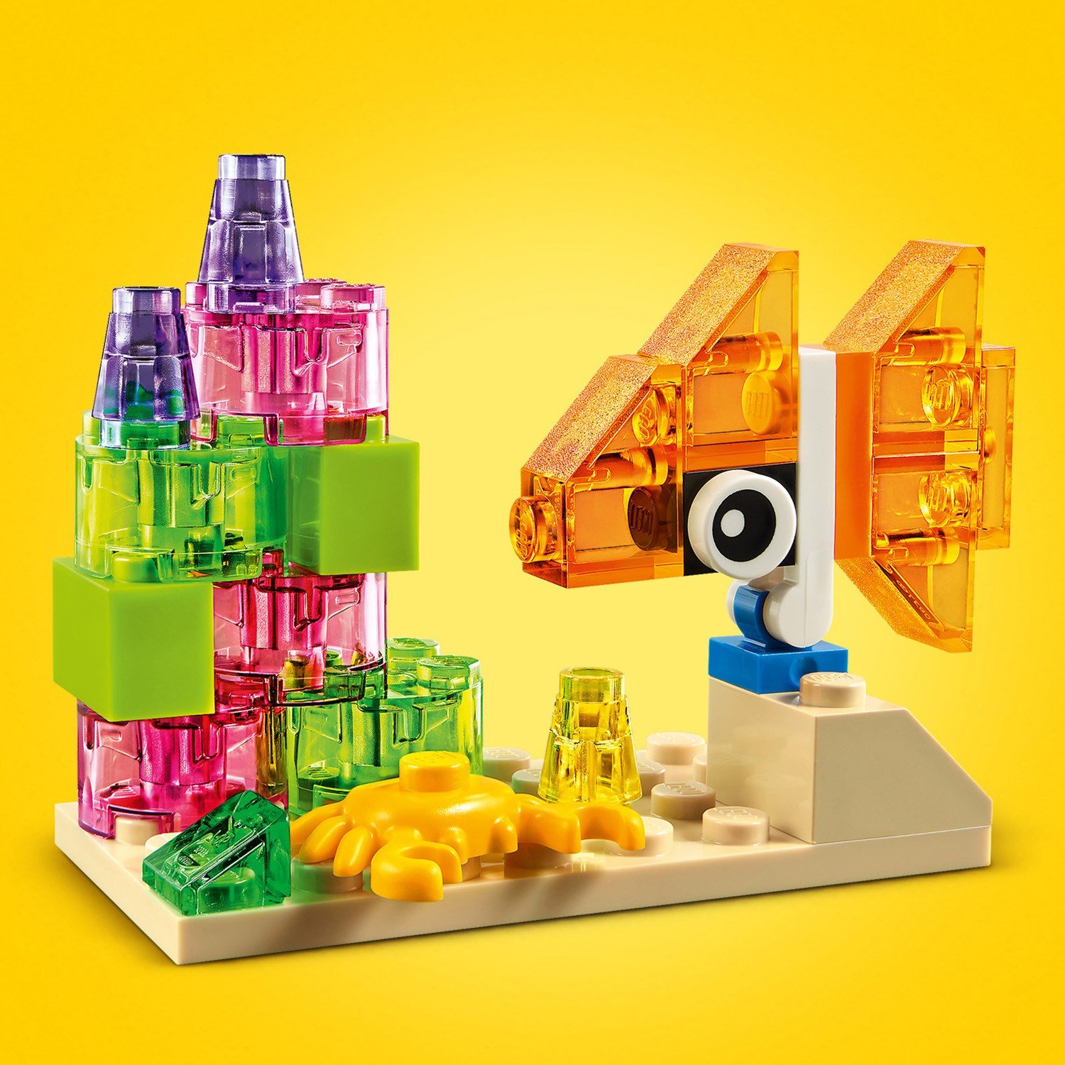 Lego Classic 11013 Прозрачные кубики