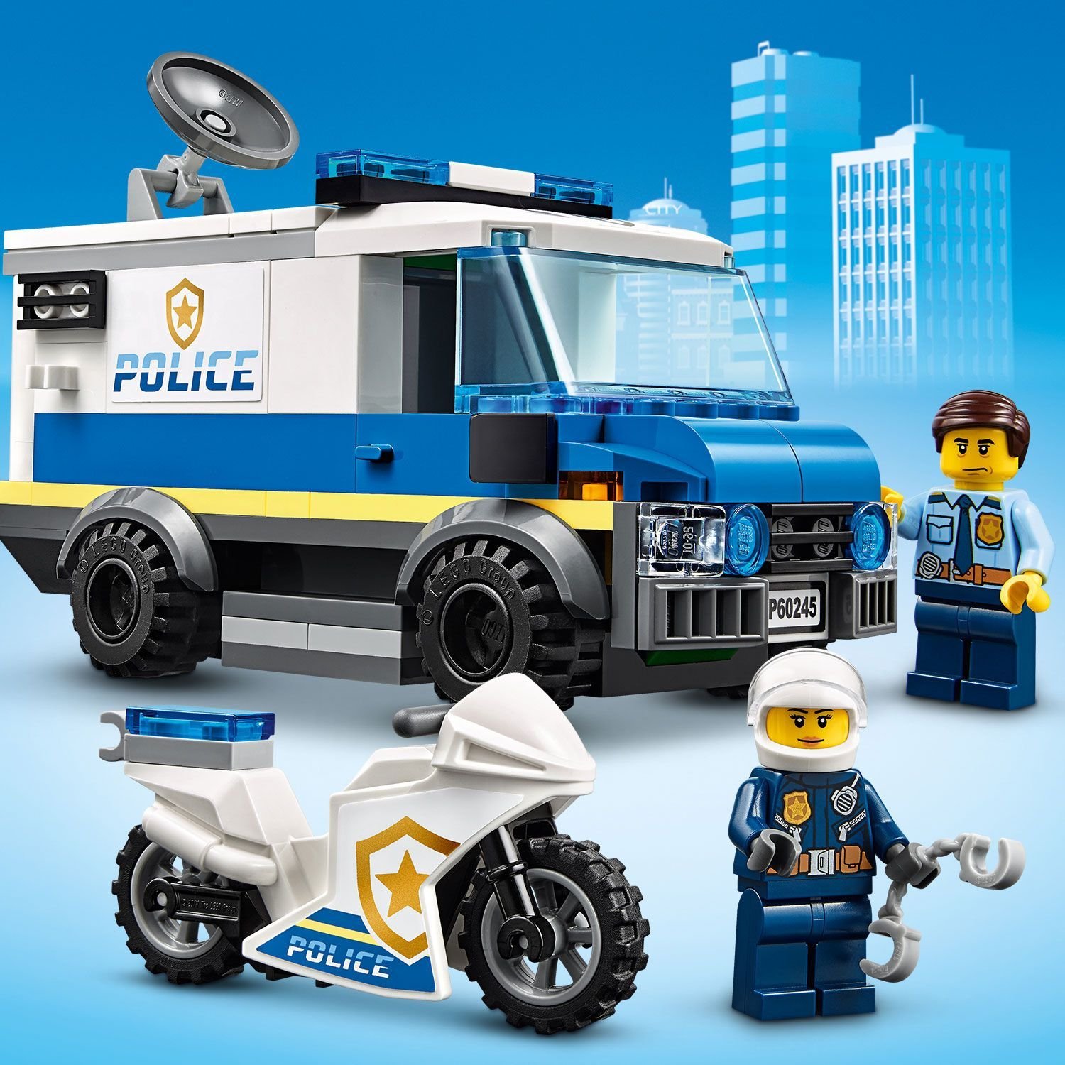 Lego City 60245 Ограбление полицейского монстр-трака