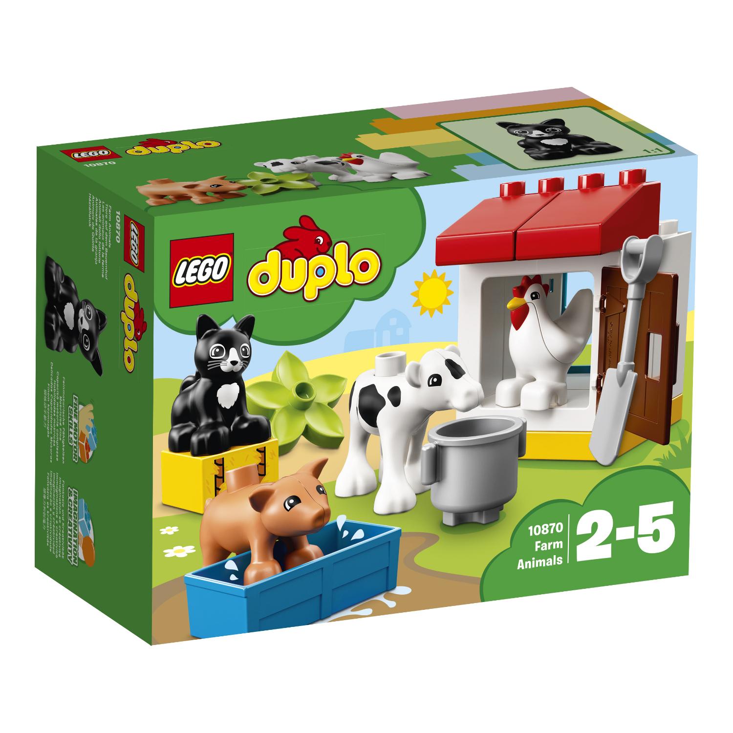 Lego Duplo 10870 Ферма: домашние животные