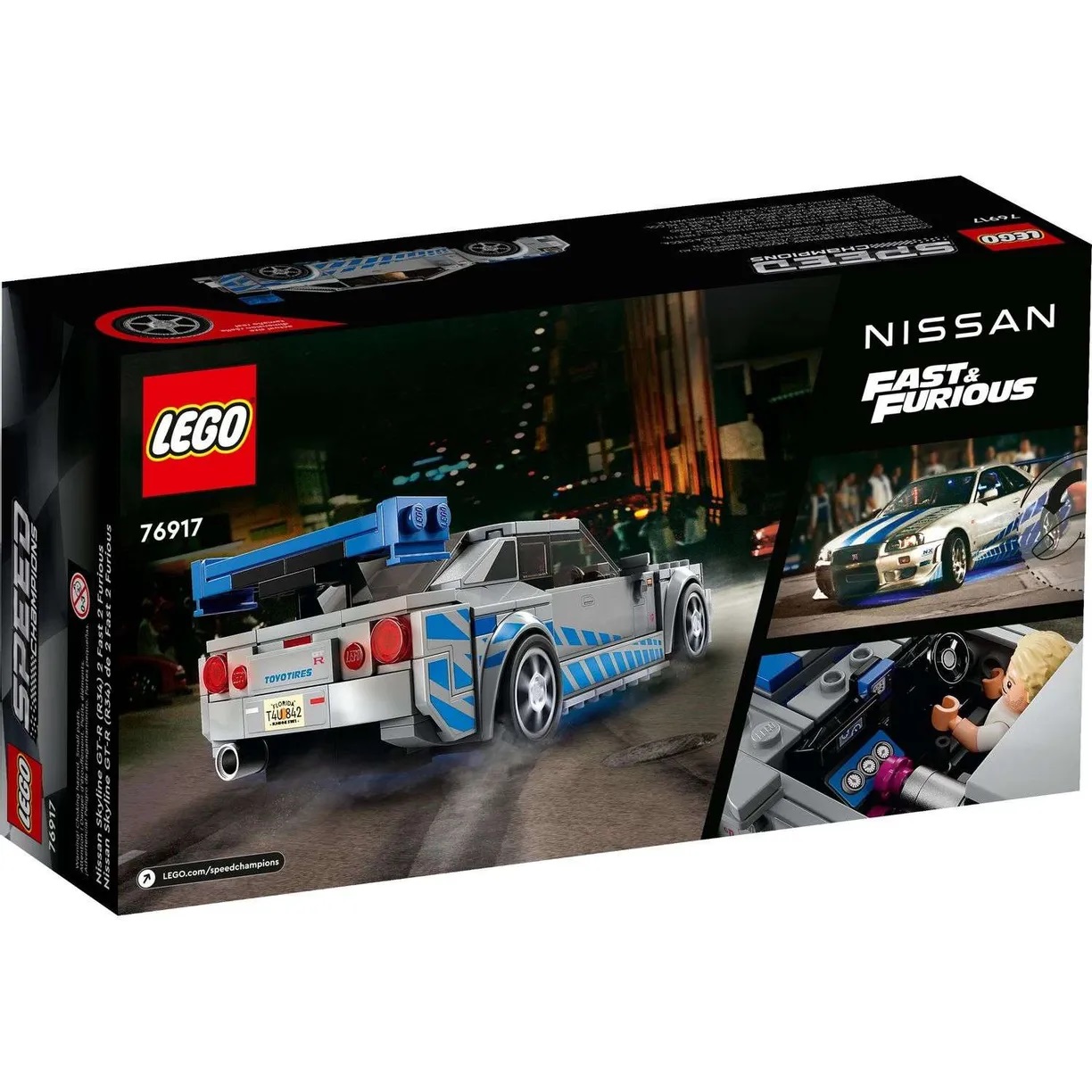 Lego Speed Champions 76917 Nissan Skyline GT-R (R34)