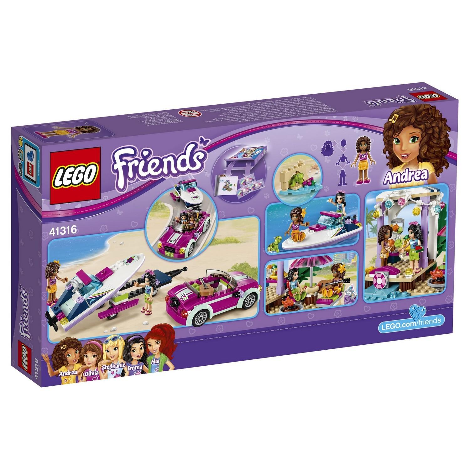 Lego Friends 41316 Скоростной катер Андреа
