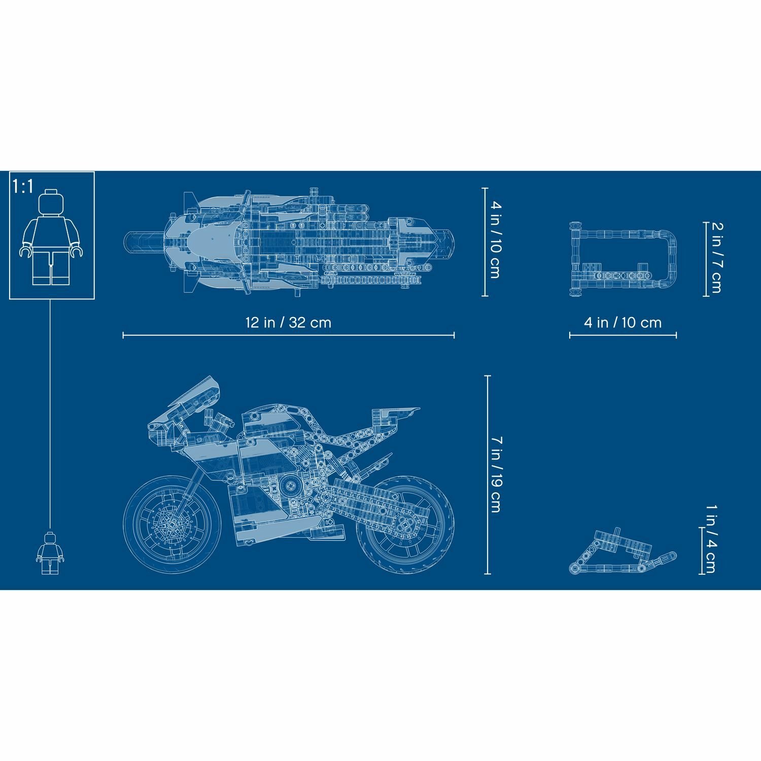 Lego Technic 42107 Ducati Panigale V4 R