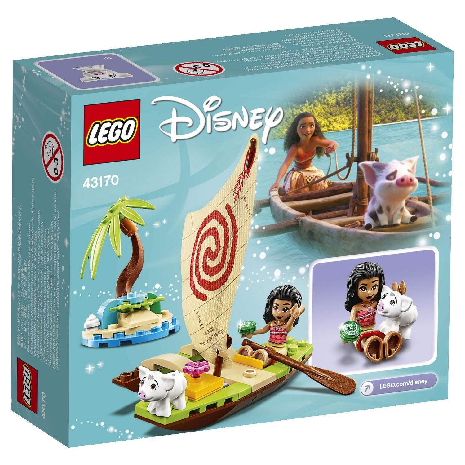 Lego Disney Princess 43170 Морские приключения Моаны
