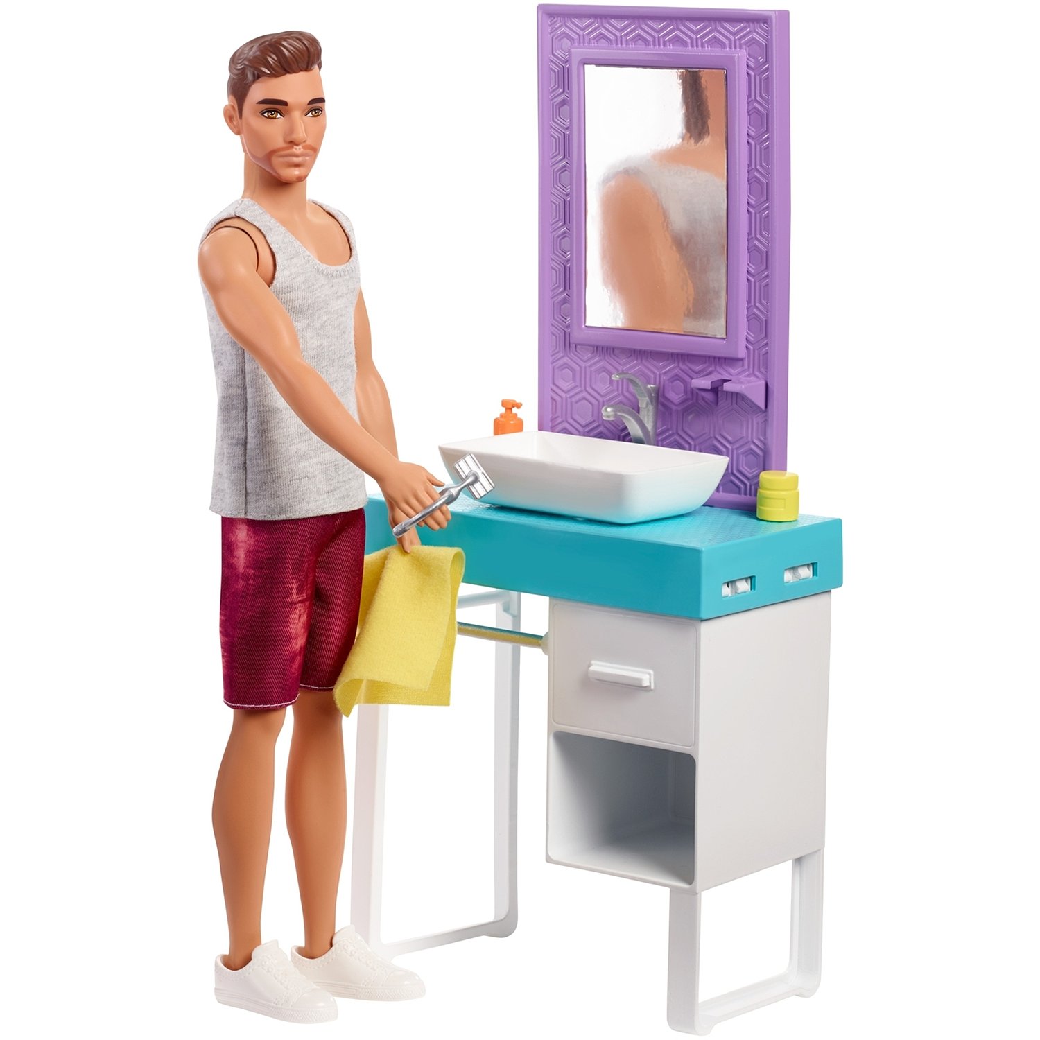 Набор Barbie FYK53 Кен в ванной