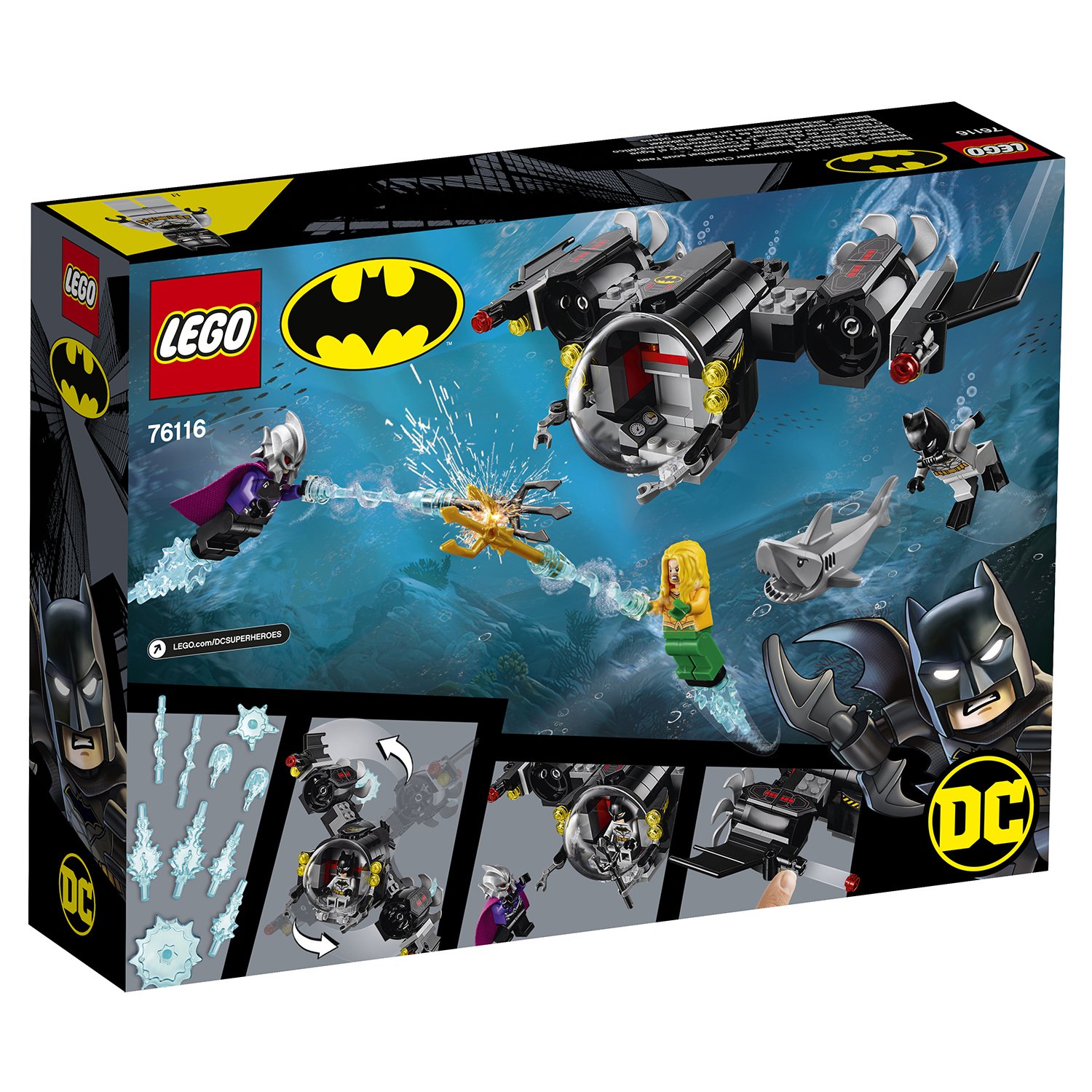 Lego Super Heroes 76116 Подводный бой Бэтмена