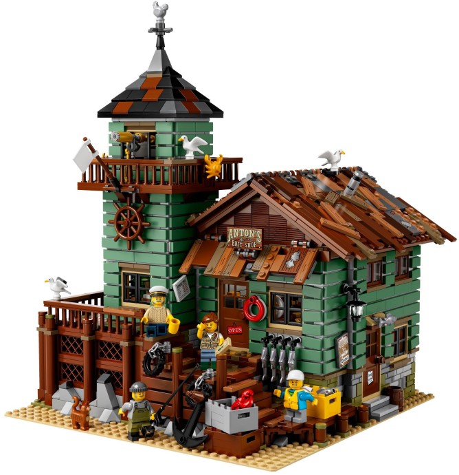 Lego Ideas 21310 Старая рыбацкая лавка