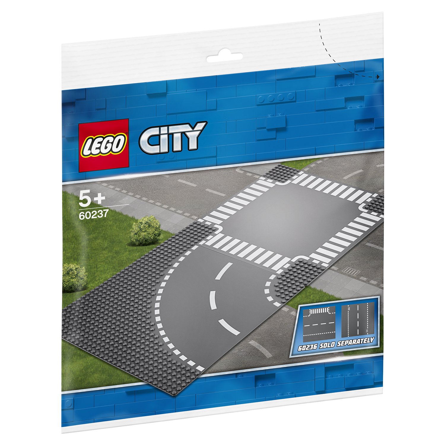 Lego City 60237 Поворот и перекрёсток