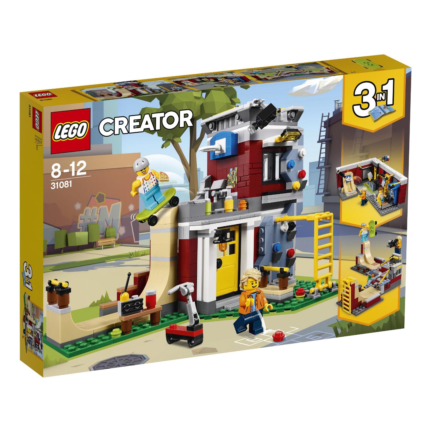 Купить конструктор Lego Creator 31081 Скейт-площадка (модульная сборка) ( Лего Креатор) - Кроки.рф