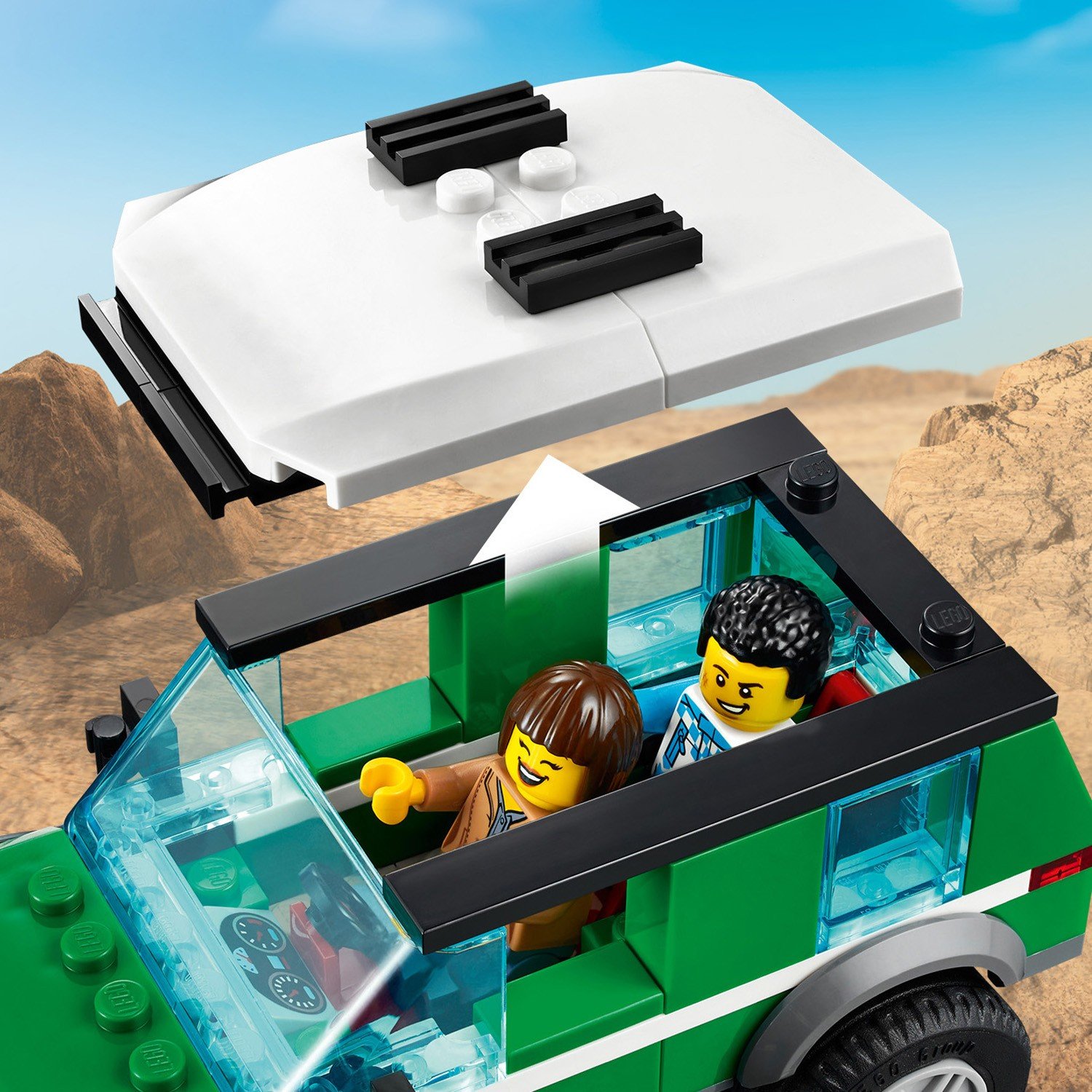 Lego City 60288 Транспортировка карта