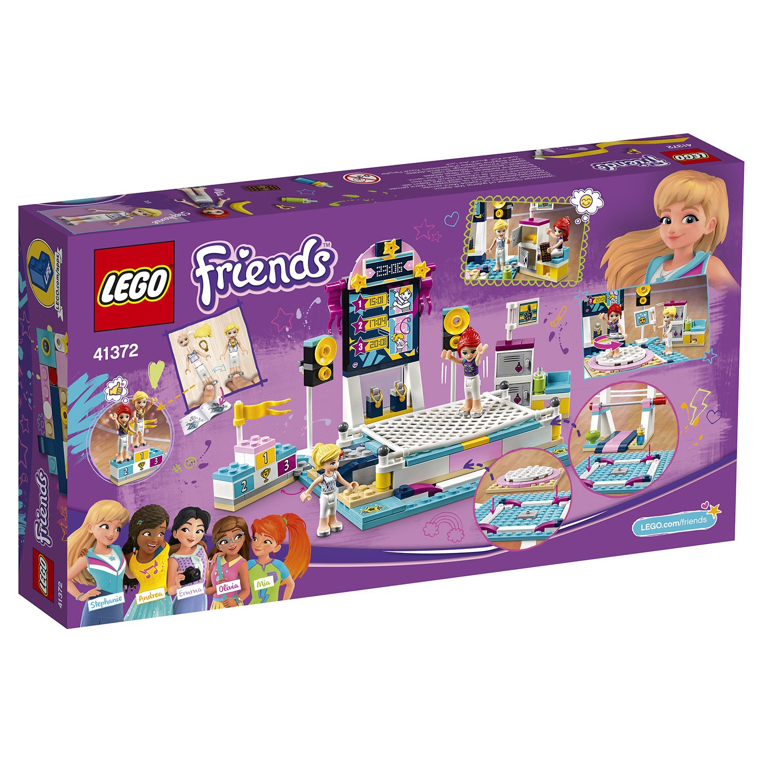Lego Friends 41372 Гимнастическое шоу Стефани