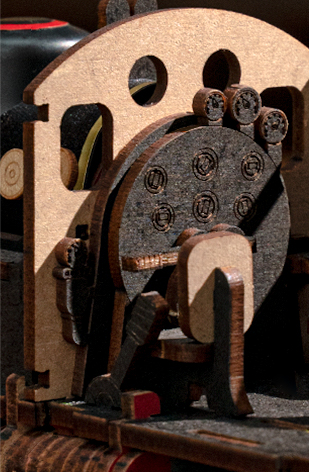 3D пазл Rolife Паровоз арт.TGS01