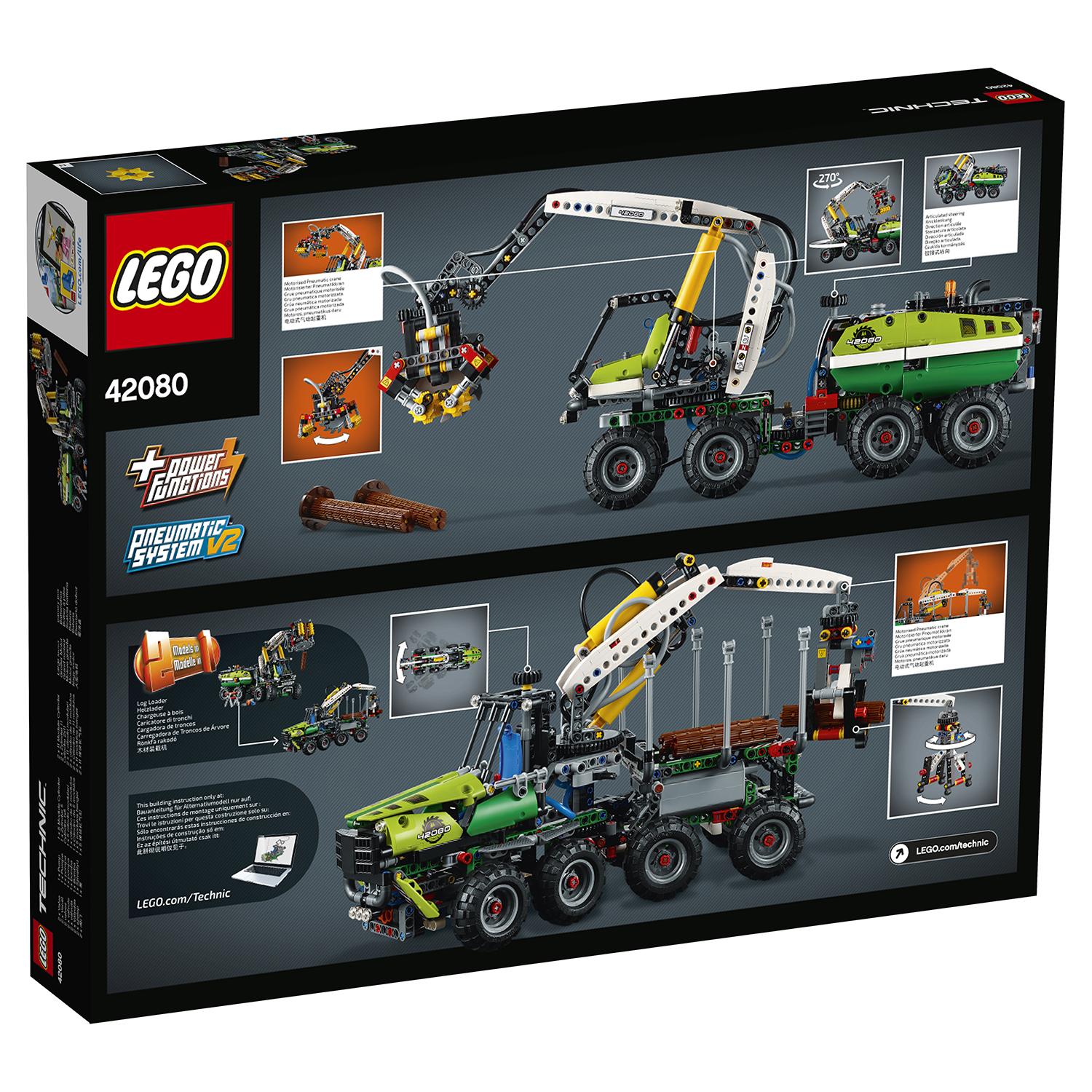 Lego Technic 42080 Лесозаготовительная машина