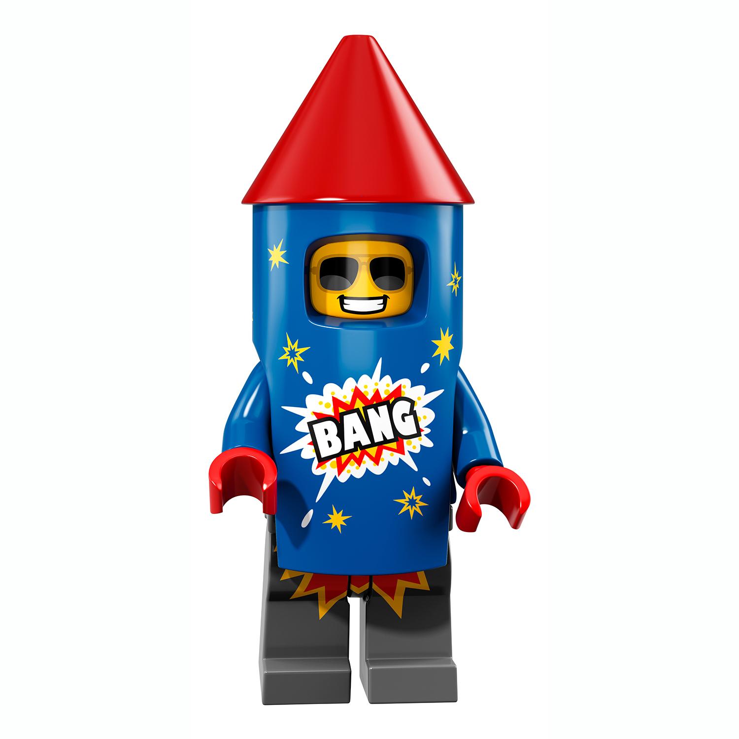 Lego Minifigures 71021-6 Парень-фейерверк