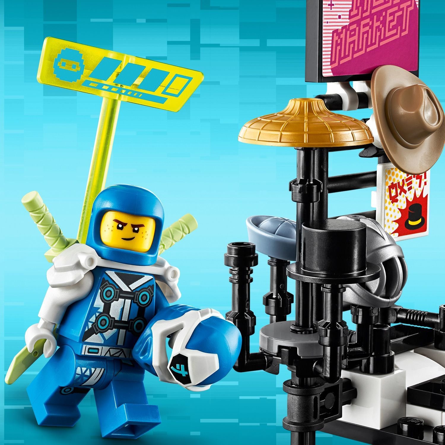 Lego Ninjago 71708 Киберрынок