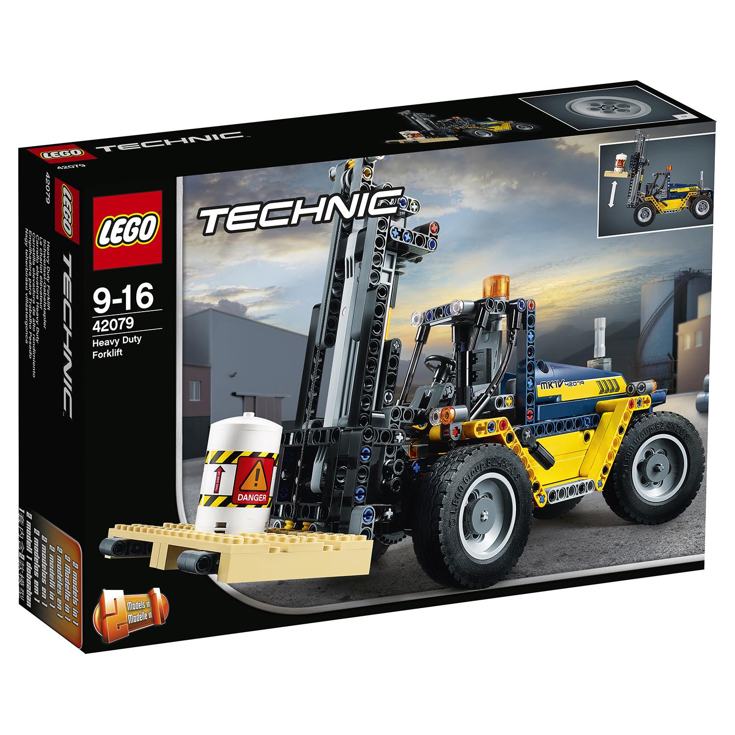 Lego Technic 42079 Сверхмощный вилочный погрузчик