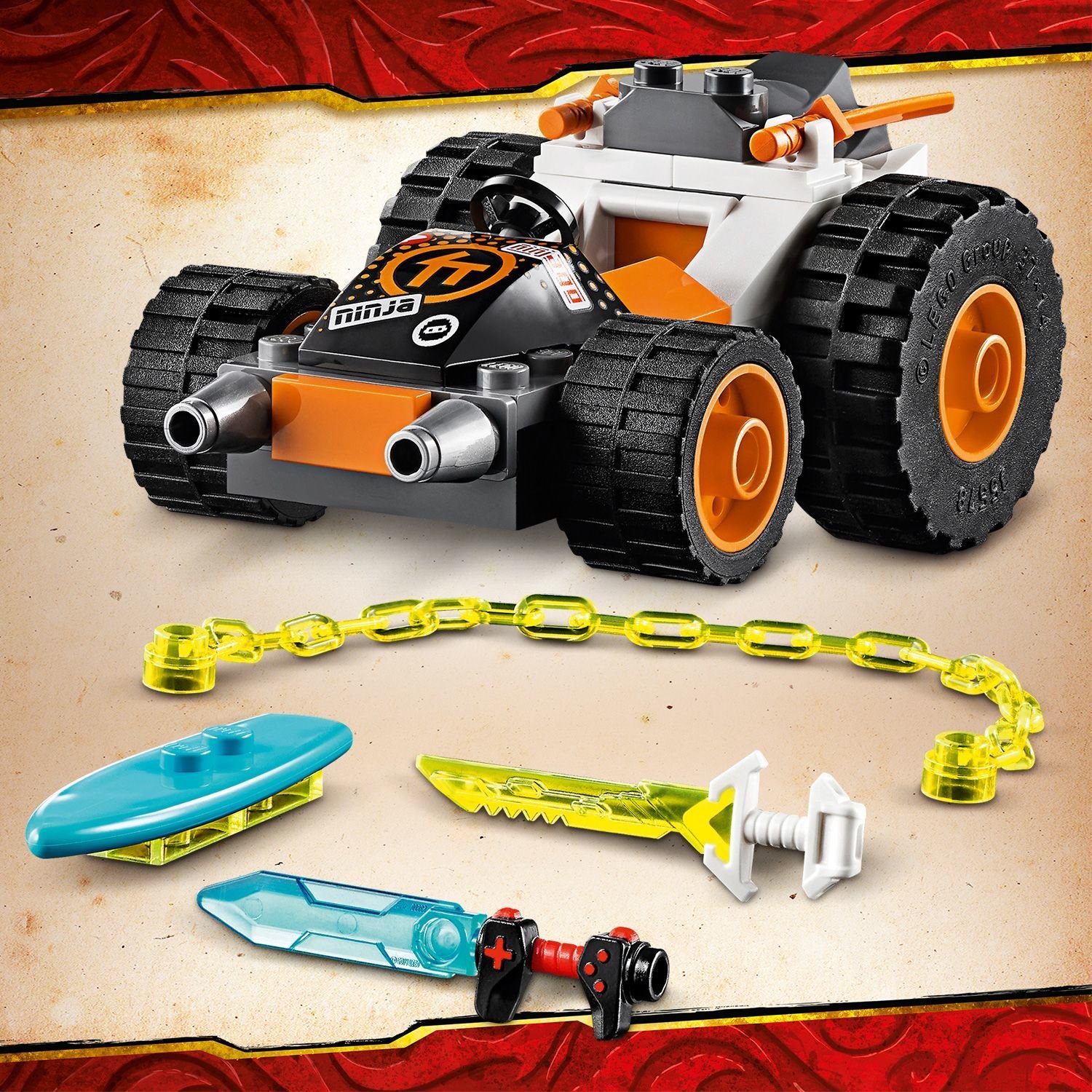 Lego Ninjago 71706 Скоростной автомобиль Коула