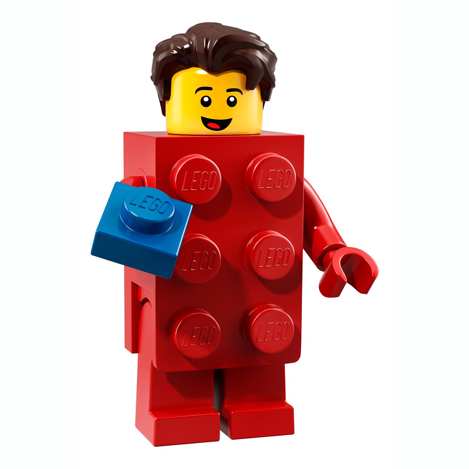 Lego Minifigures 71021-11 Парень в костюме кубика Лего