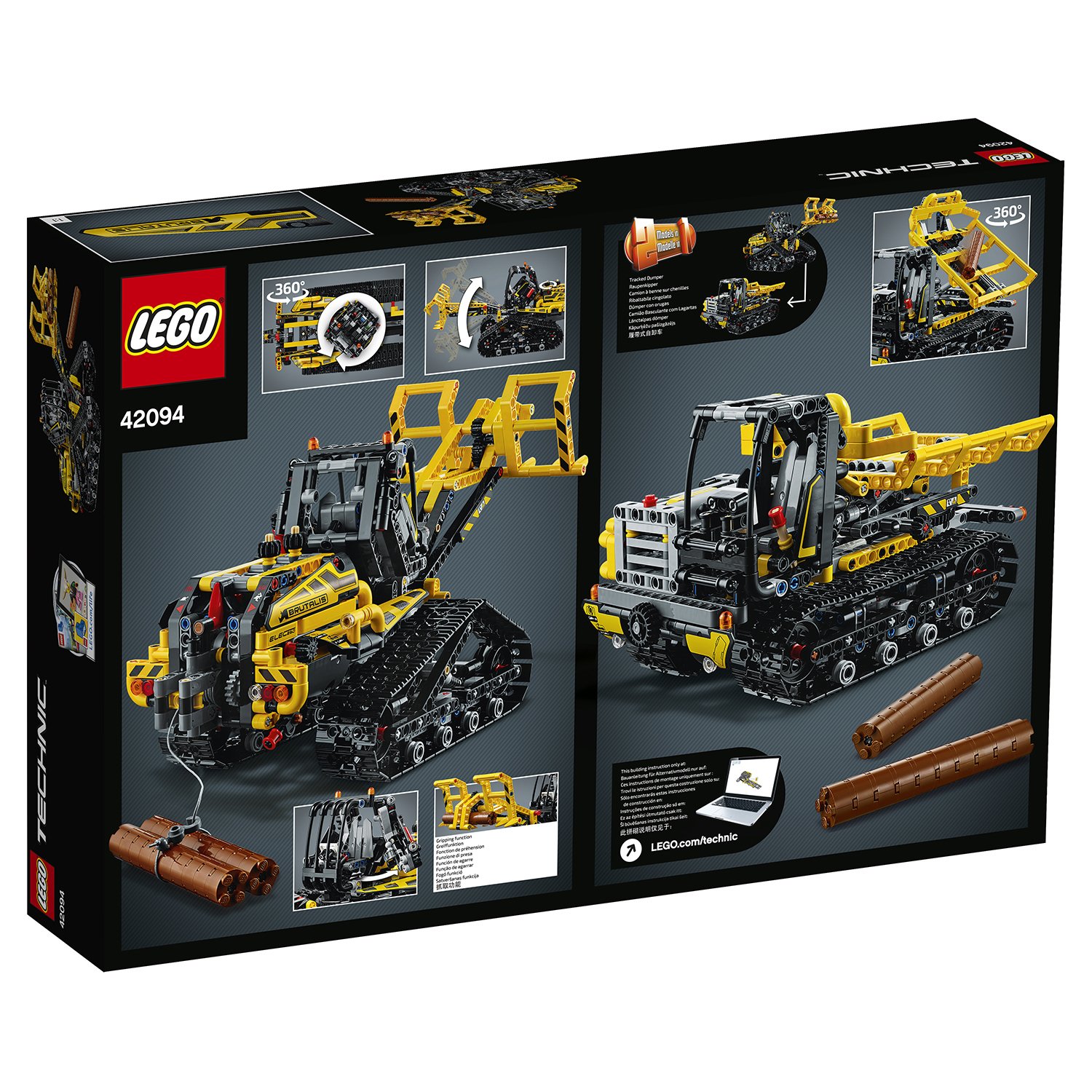 Lego Technic 42094 Гусеничный погрузчик