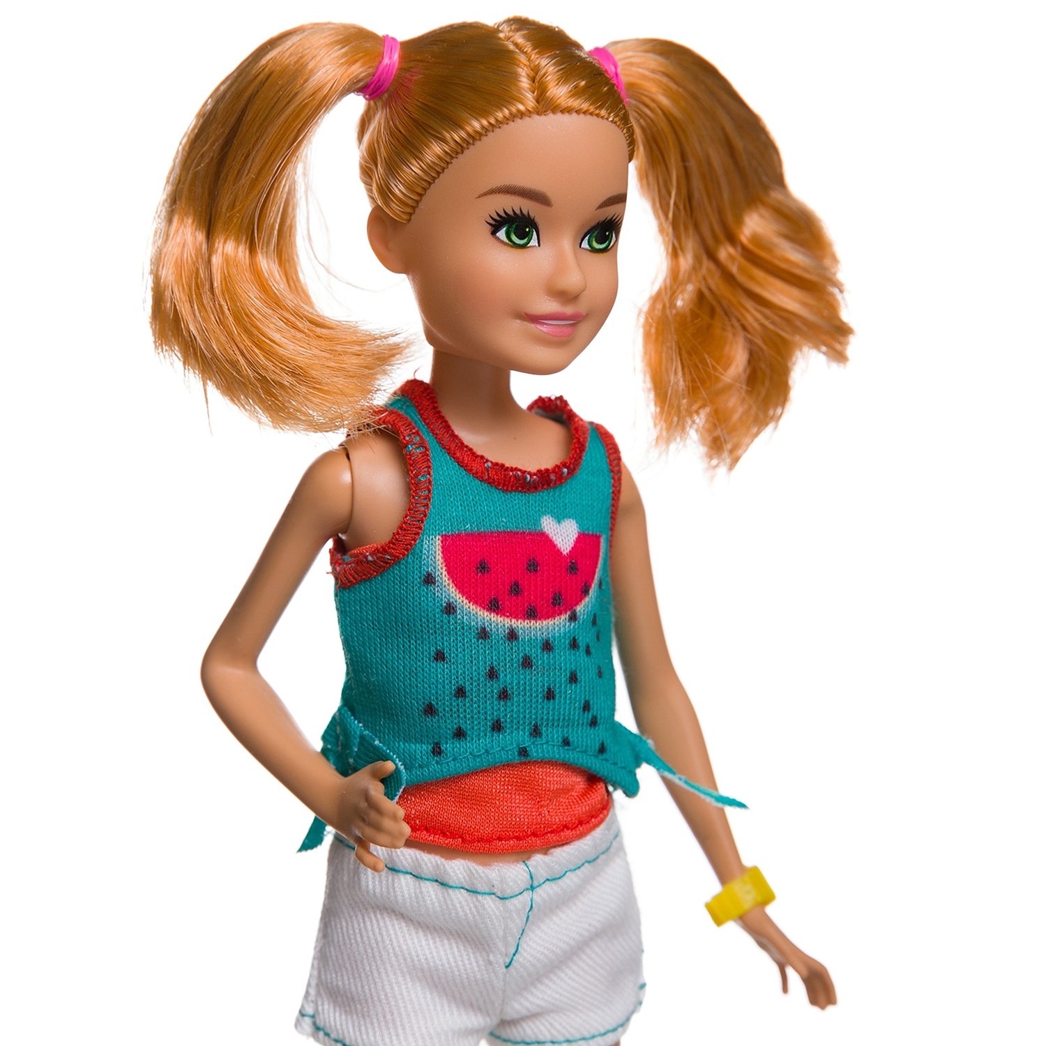 Набор Barbie FHP63 Стэйси со щенком, 23 см