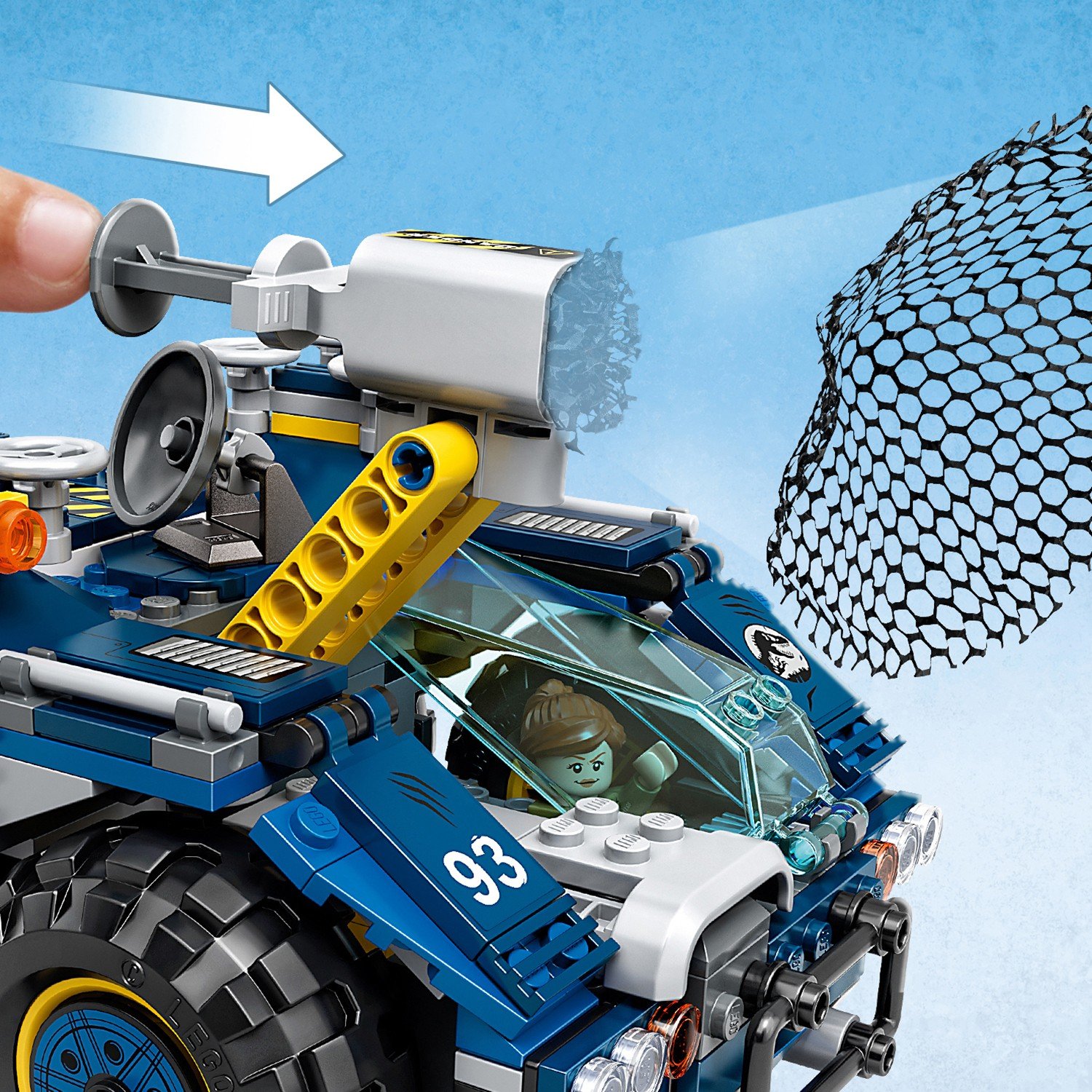 Lego Jurassic World 75940 Побег галлимима и птеранодона