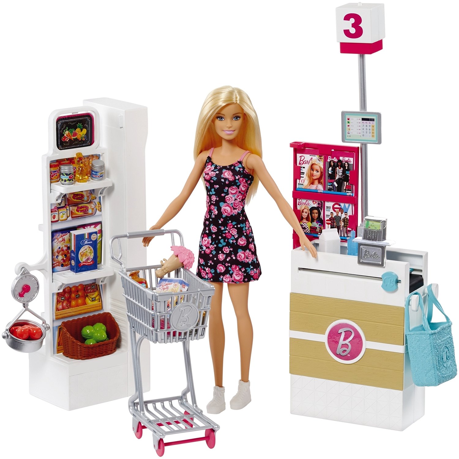 Набор Barbie FRP01 Супермаркет