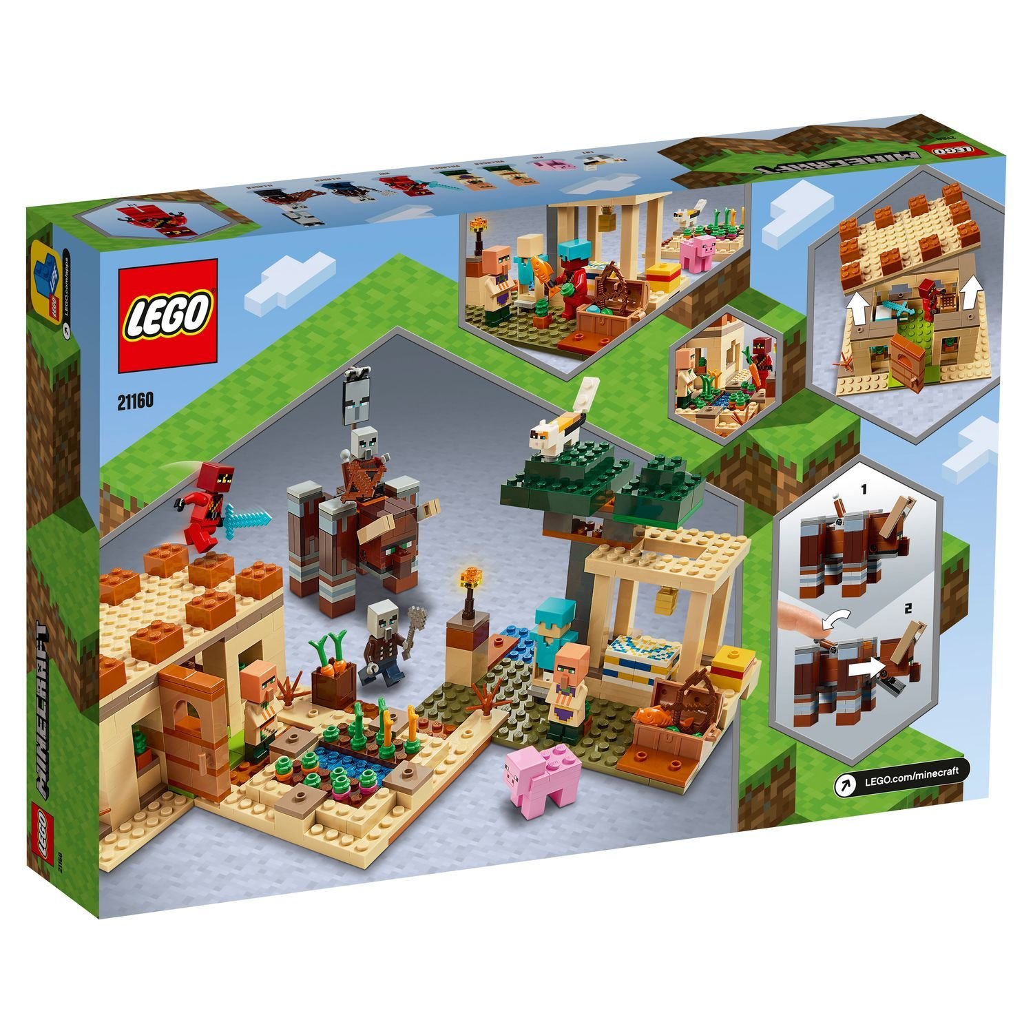 Lego Minecraft 21160 Патруль разбойников