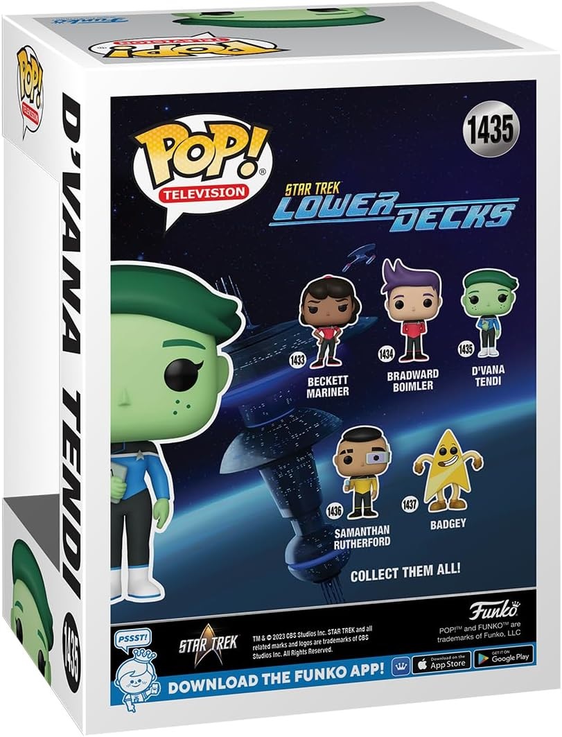 Фигурка Funko POP! TV Star Trek: Lower Decks D'Vana Tendy №1435
