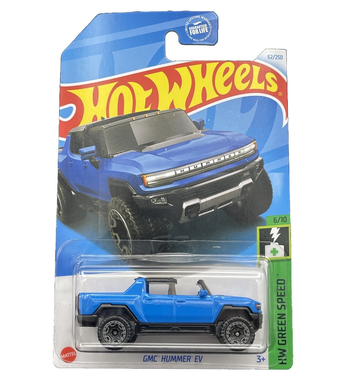 Машинка Hot Wheels HTB83 HW Green Speed 2024 GMC HUMMER EV 6/10