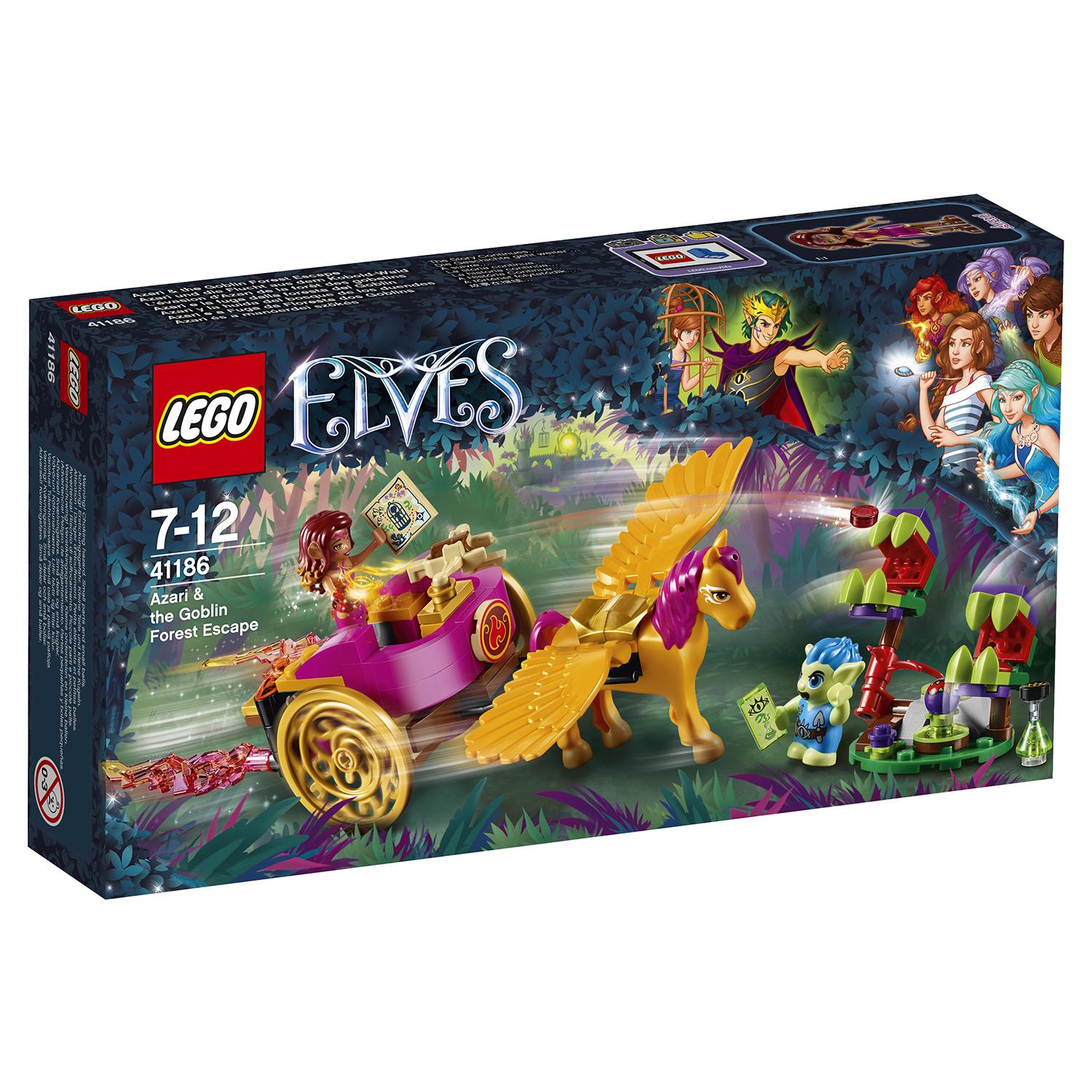Lego Elves 41186 Побег Азари из леса гоблинов