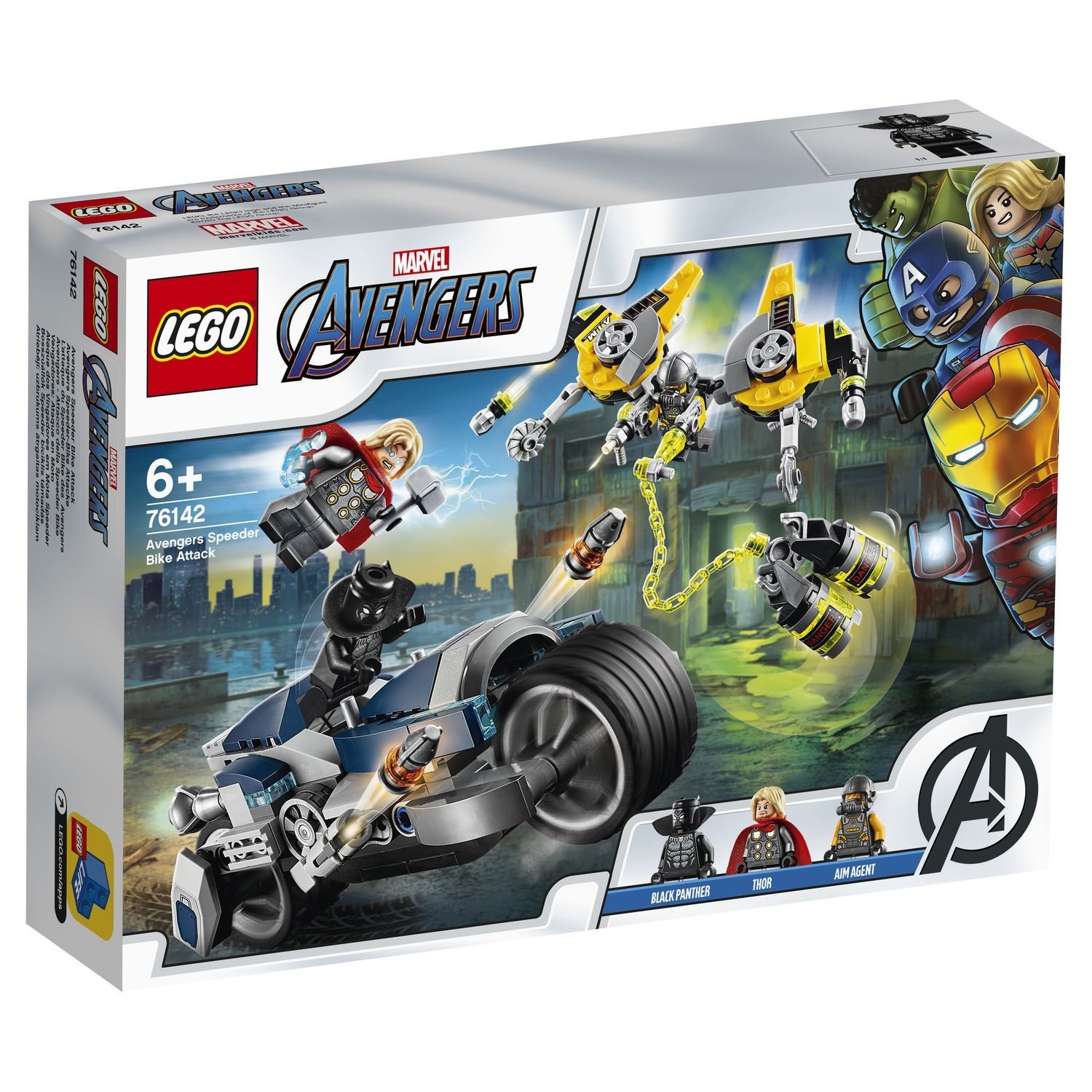 Lego Super Heroes 76142 Мстители: Атака на спортбайке