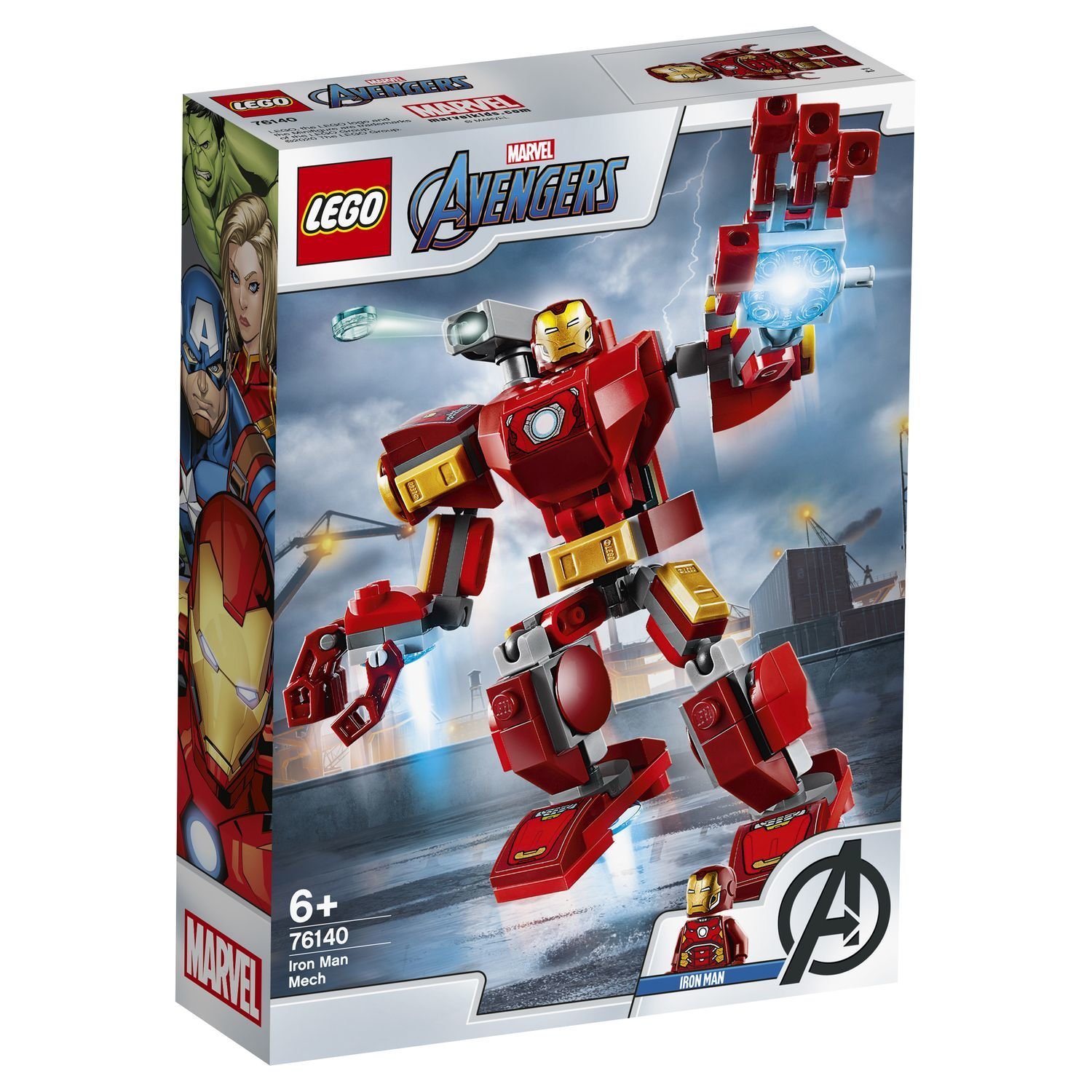 Lego Super Heroes 76140 Железный Человек: трасформер