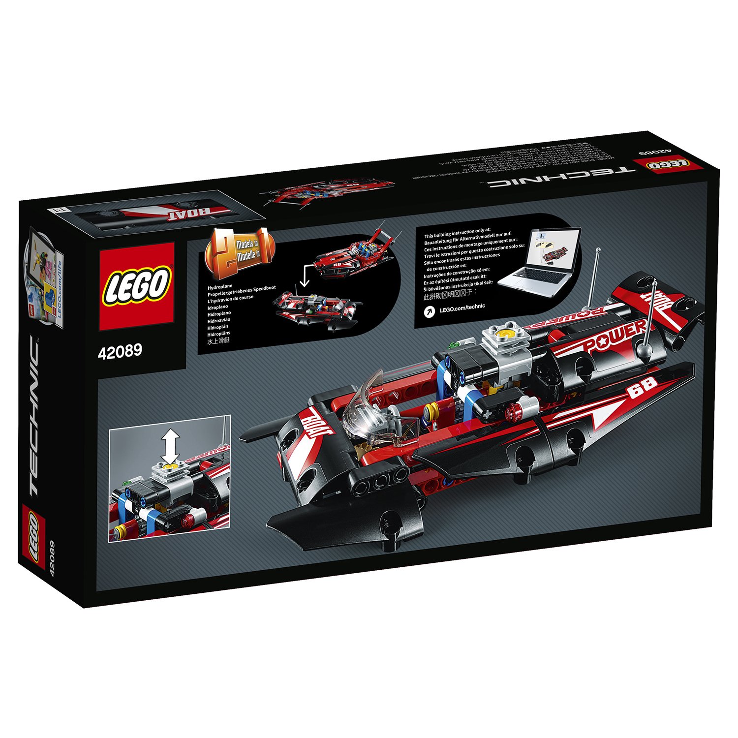 Lego Technic 42089 Моторная лодка