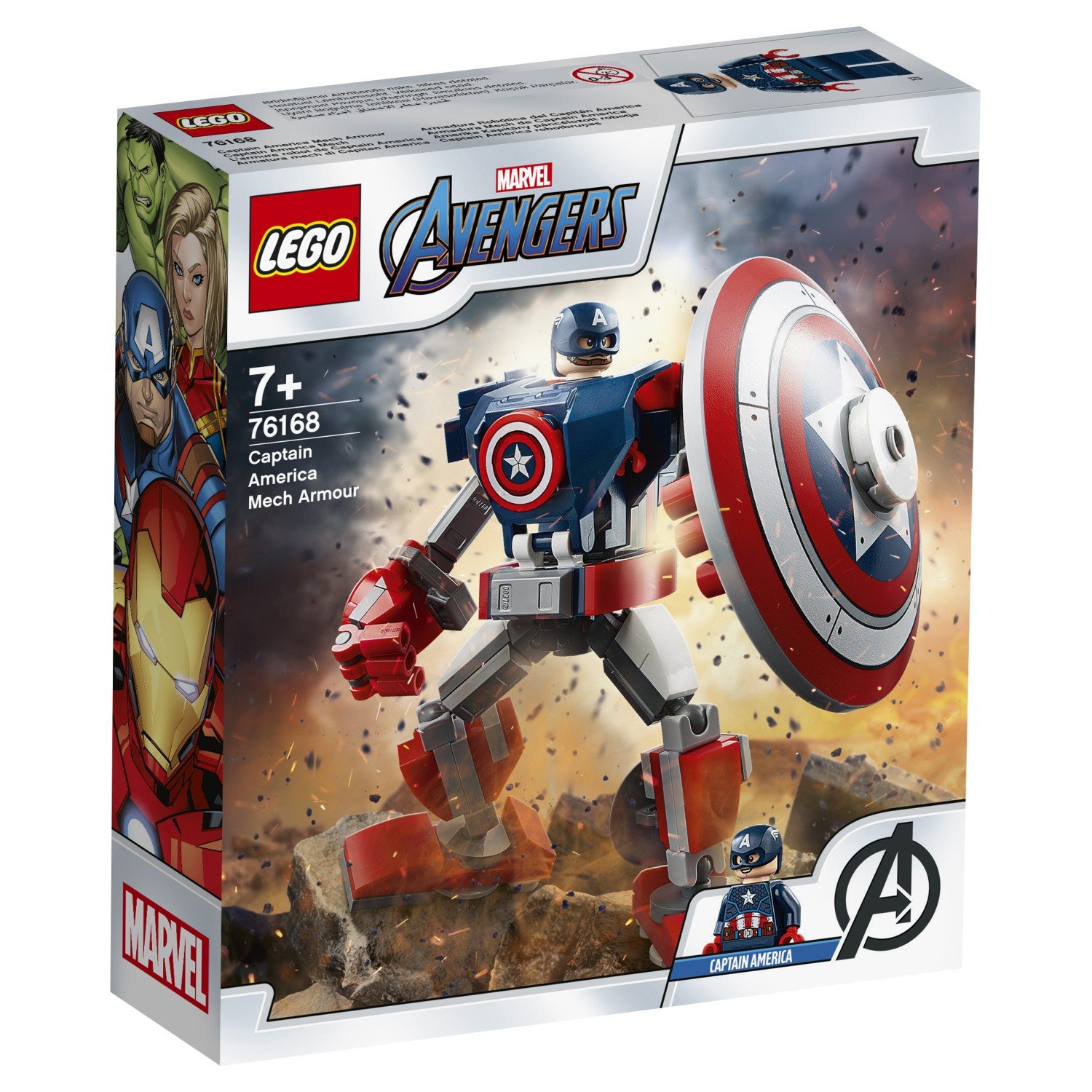 Lego Super Heroes 76168 Капитан Америка: Робот