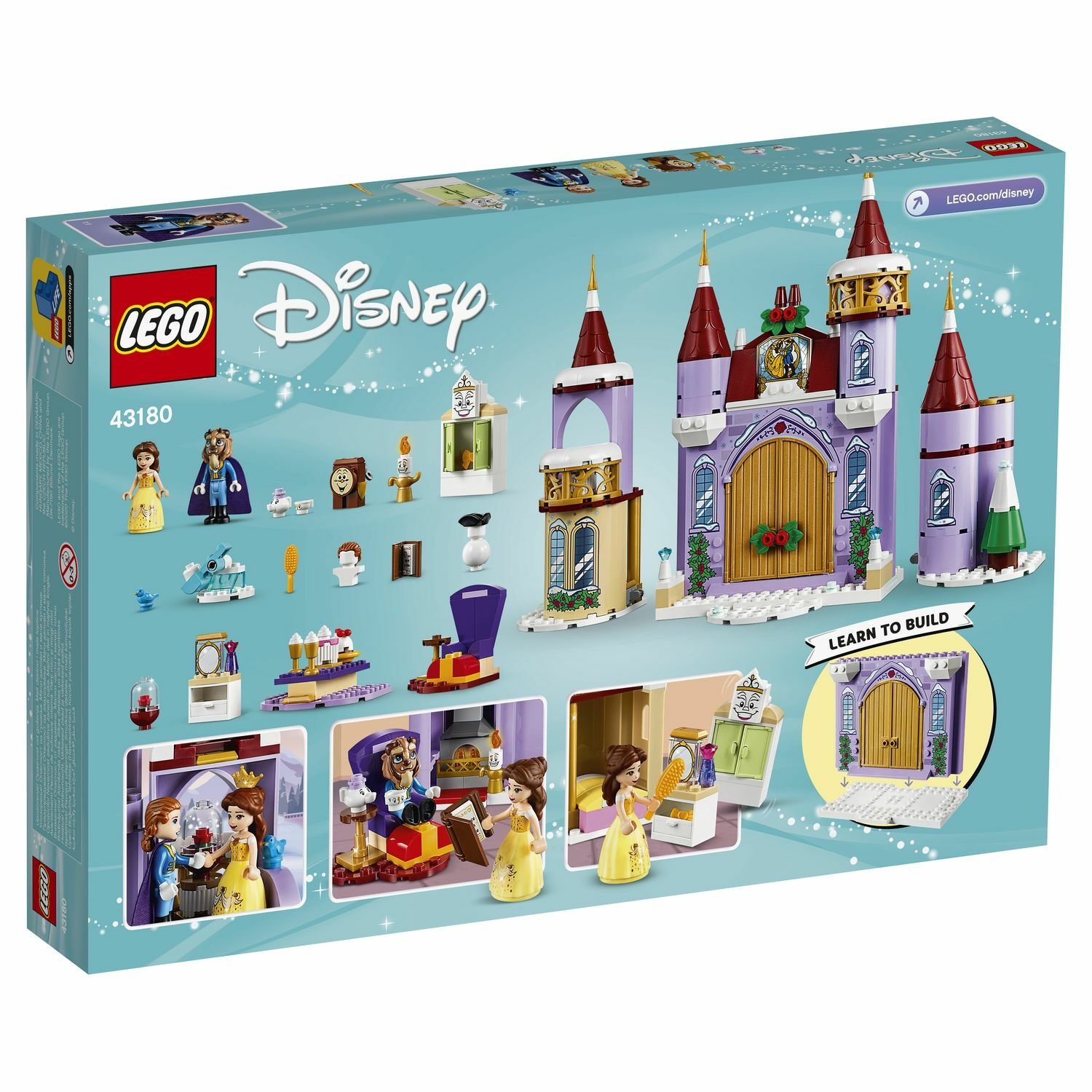 Lego Disney Princess 43180 Зимний праздник в замке Белль