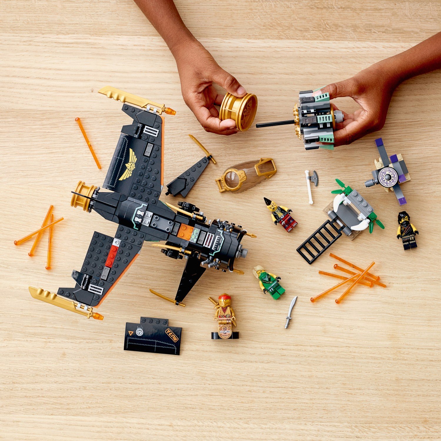 Lego Ninjago 71736 Скорострельный истребитель Коула