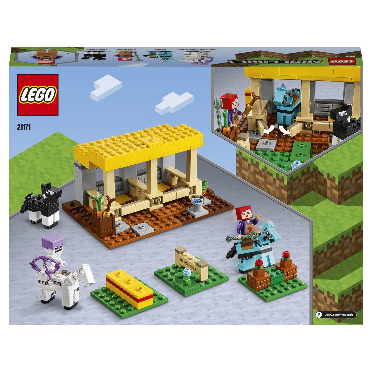 Lego Minecraft 21171 Конюшня
