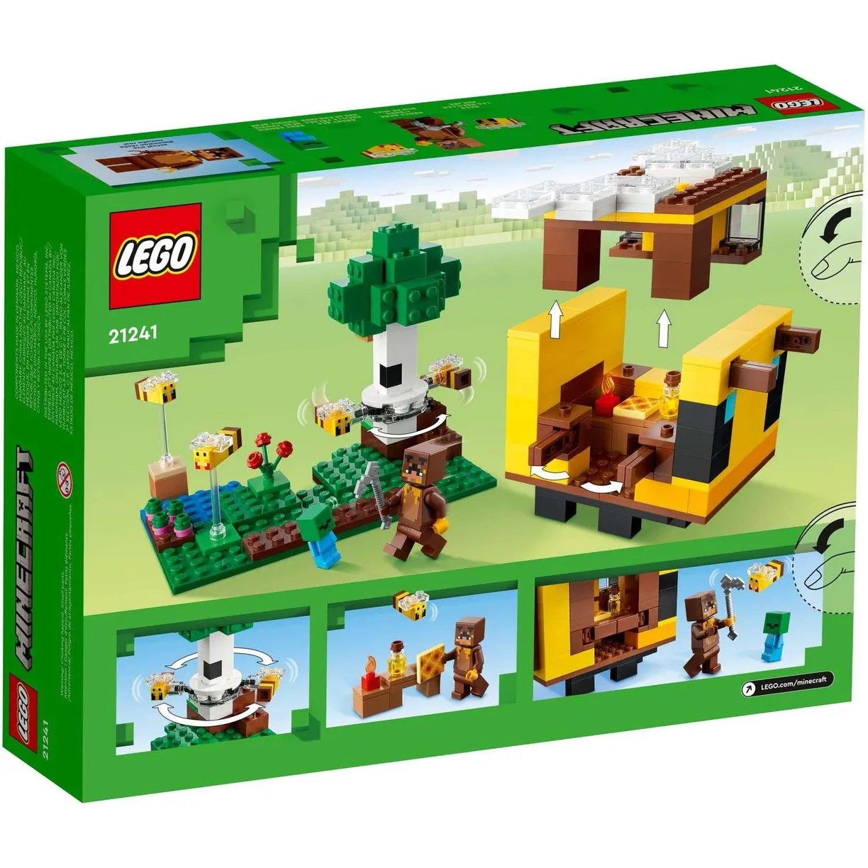Lego Minecraft 21241 Пчелиный коттедж