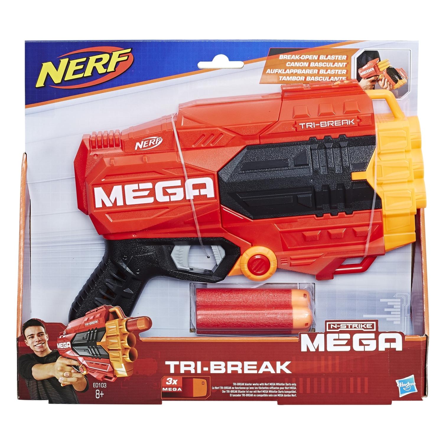 Бластер Nerf Мега E0103 Три-брейк