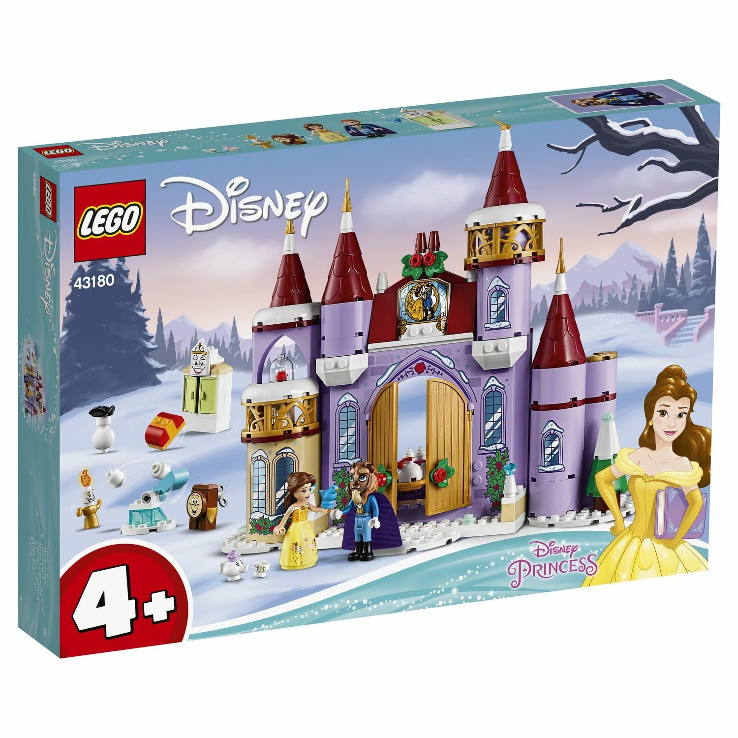 Lego Disney Princess 43180 Зимний праздник в замке Белль