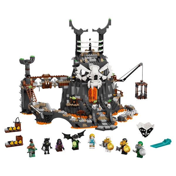 Lego Ninjago 71722 Подземелье колдуна-скелета