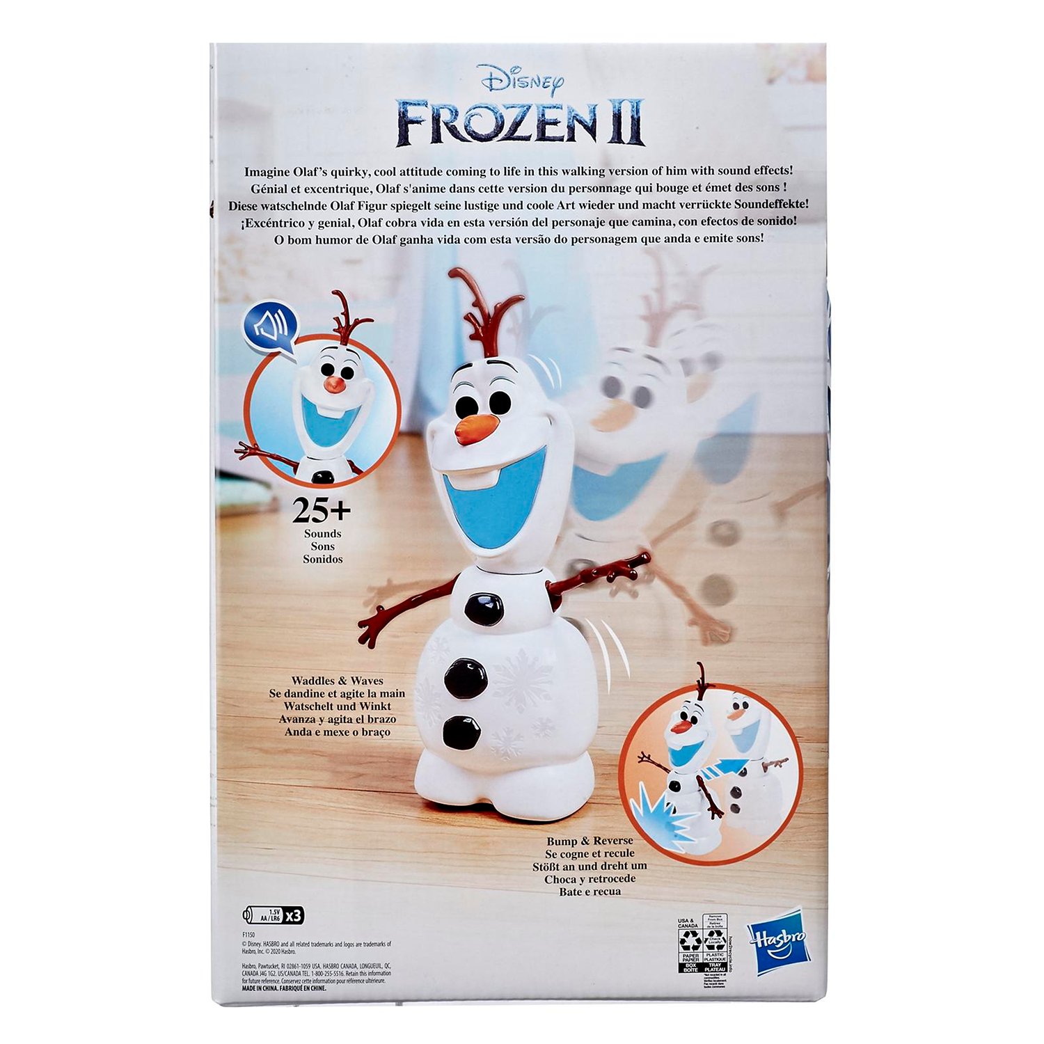 Игрушка Disney Frozen F11505L0 Холодное сердце 2 Олаф интерактивный