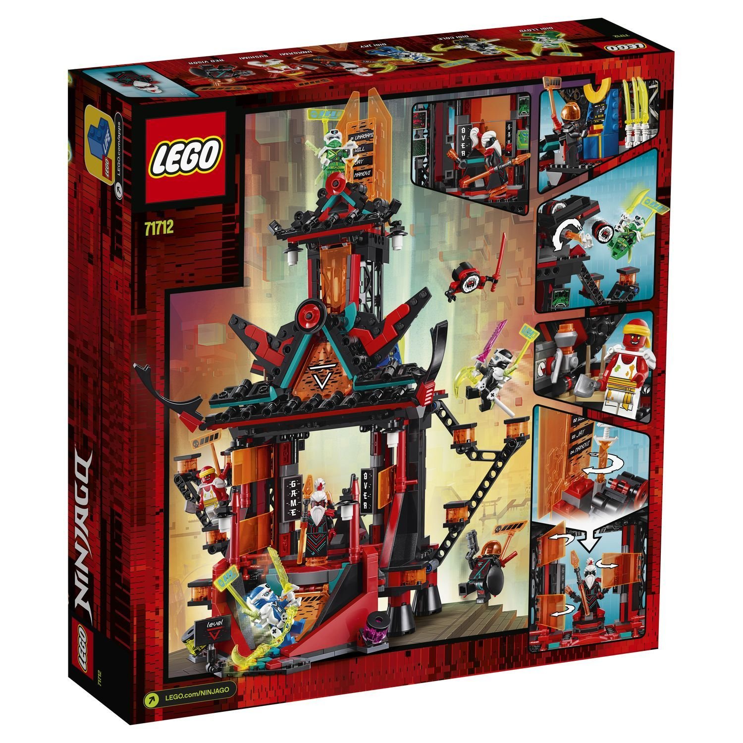 Lego Ninjago 71712 Императорский храм Безумия