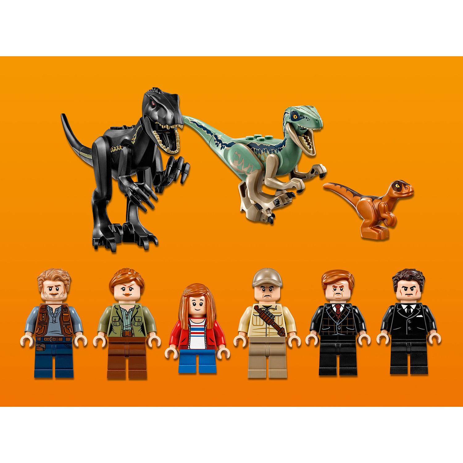 Lego Jurassic World 75930 Нападение индораптора в поместье