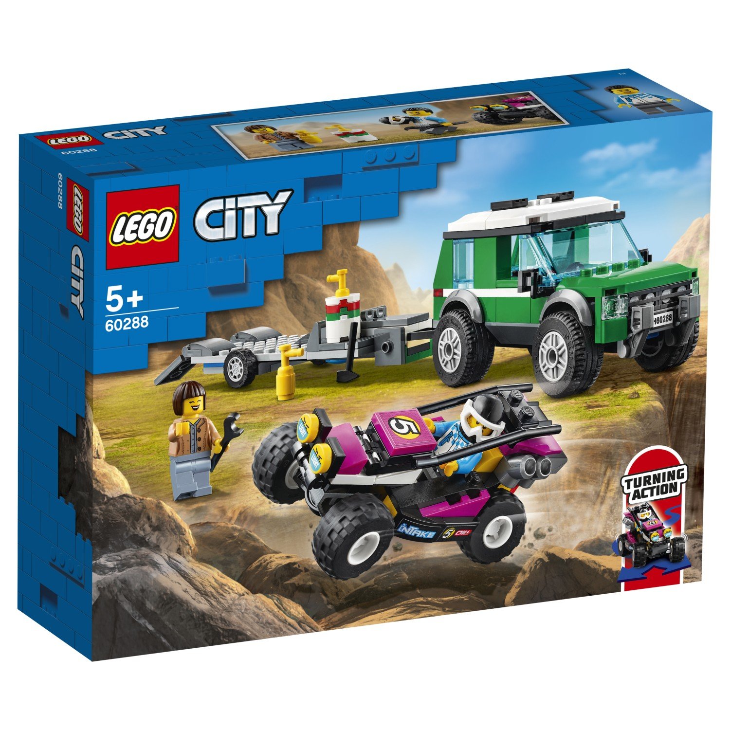 Lego City 60288 Транспортировка карта