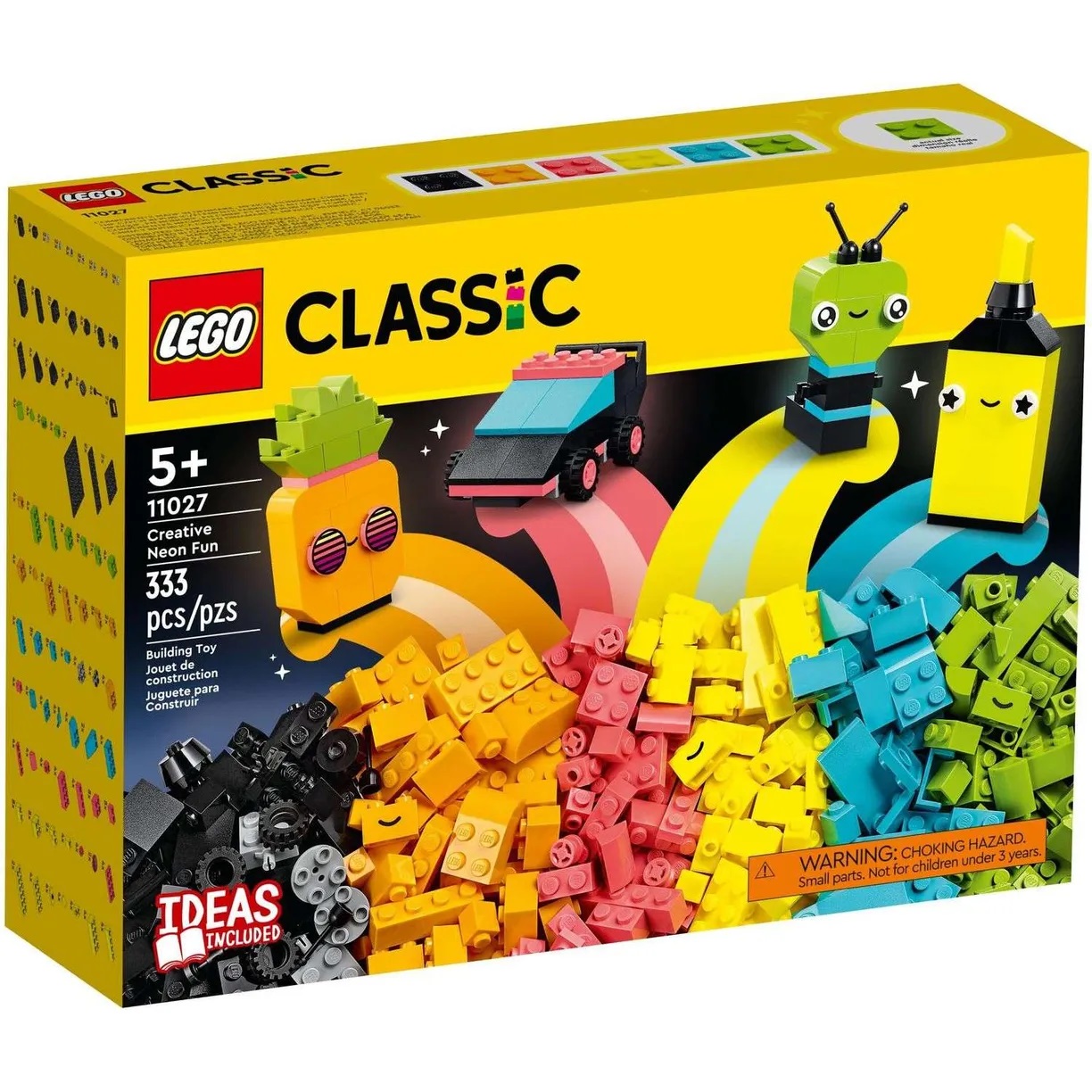Lego Classic 11027 Творческое неоновое веселье