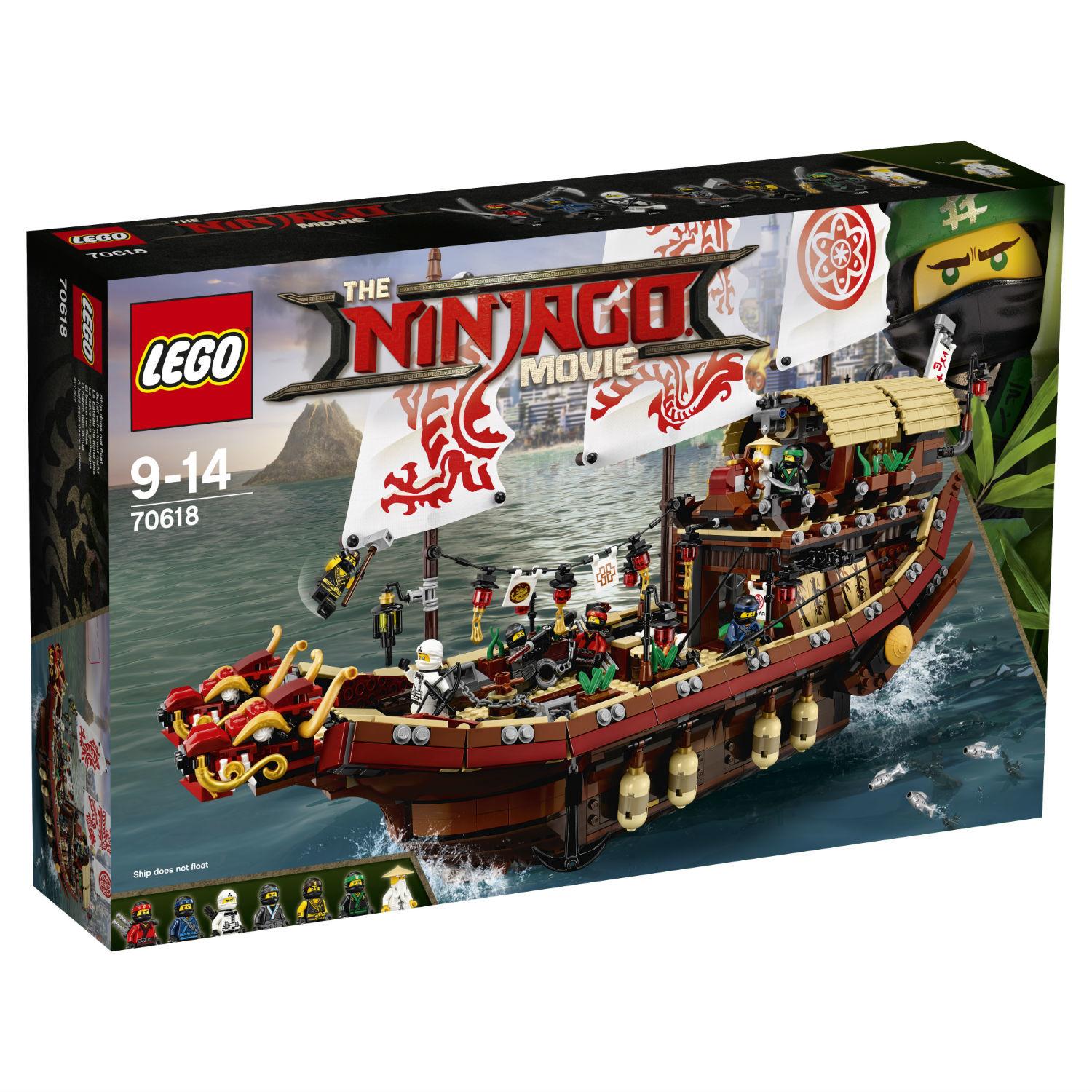 Lego Ninjago 70618 Летающий корабль мастера Ву