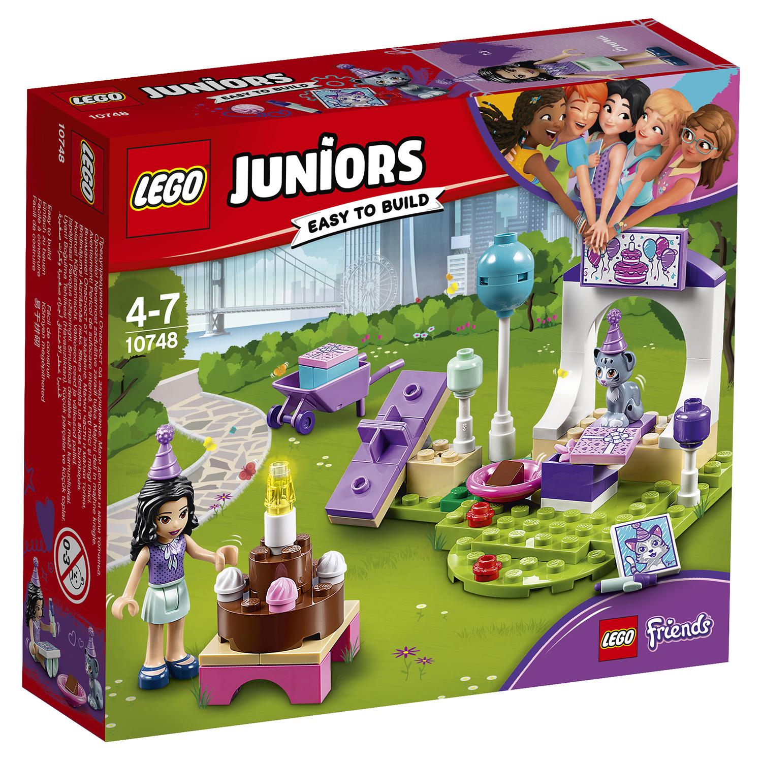Lego Juniors 10748 Вечеринка Эммы для питомцев