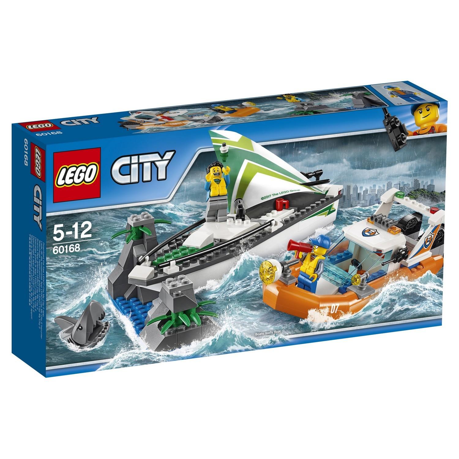 Lego City 60168 Операция по спасению парусной лодки